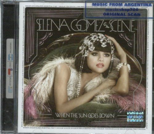SELENA GOMEZ & THE SCENE, WHEN THE SUN GOES DOWN. FACTORY SEALED CD 