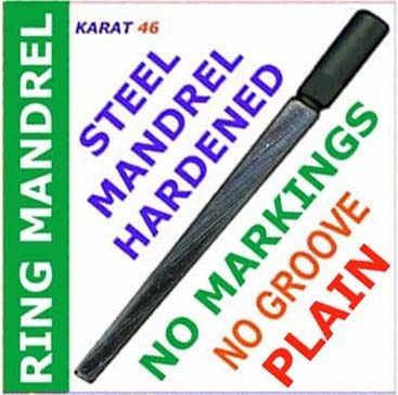 Ring Mandrel ROUND STEEL PLAIN NO SIZES NO GROOVE WIRE  