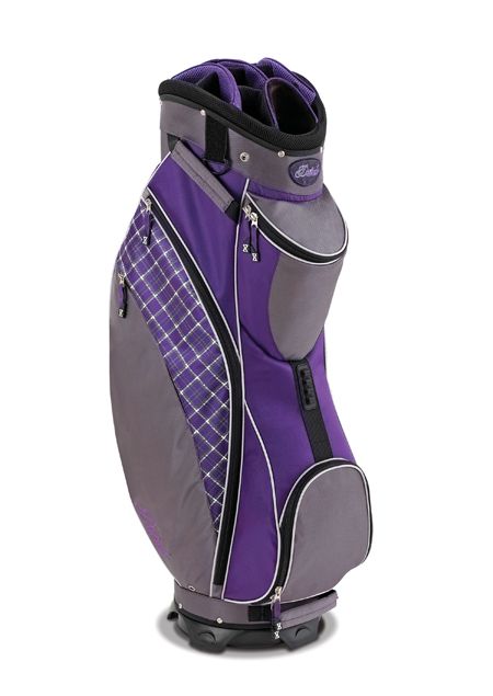 New Datrek 2012 D Light Ladies Golf Cart Bag (Purple Plaid)  