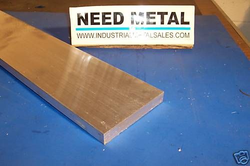 6061 T6511 Aluminum Flat Bar 3/4 x 6 x 12 Long  