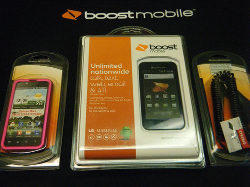Brand New Boost Mobile LG Marquee SEALED w/ FREE Car charger and PINK 