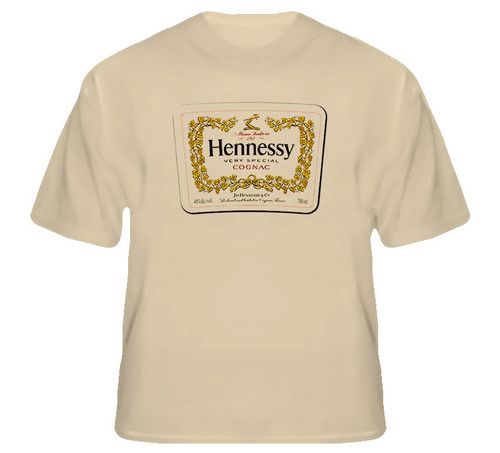 Hennessy Cognac Alcohol Whiskey Hip Hop T Shirt  