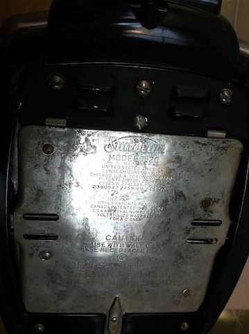 Vintage Sunbeam Model T20 Automatic Toaster  