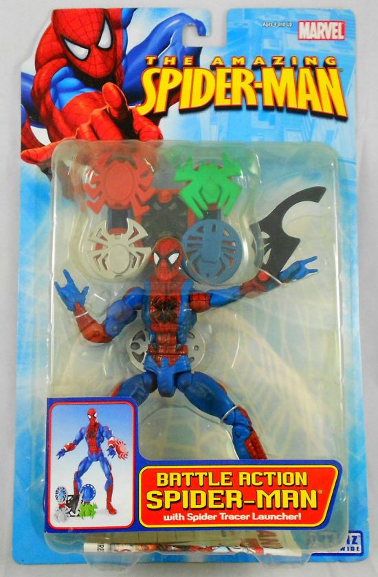 Marvel Legends Amazing Spider Man Classics Battle Action Figure  