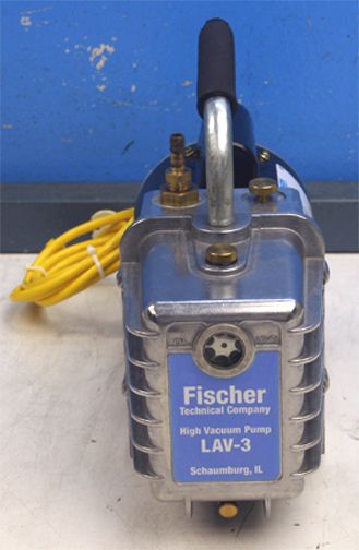 Fischer Technical Co Scientific LAV 3 High Vacuum Pump  