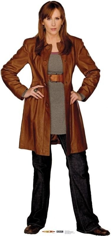 DOCTOR WHO DONNA NOBLE Lifesize Cardboard Standup TV FIGURE PROP 