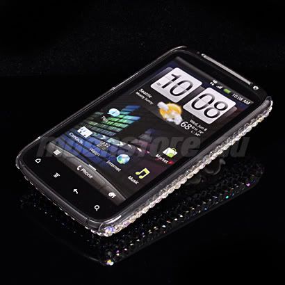 BLING RHINESTONE CASE COVER FOR HTC SENSATION 4G G14 79  
