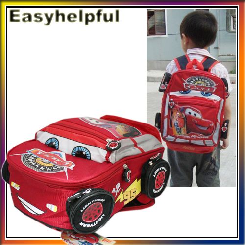 Disney Pixar 95 Cars McQueen Kids Backpack School Bag  