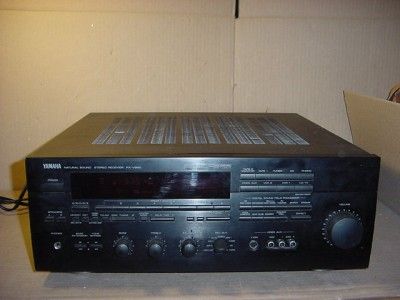 YAMAHA MODEL RX V990 NATURAL SOUND STEREO RECEIVER. WORKS GREAT AND 