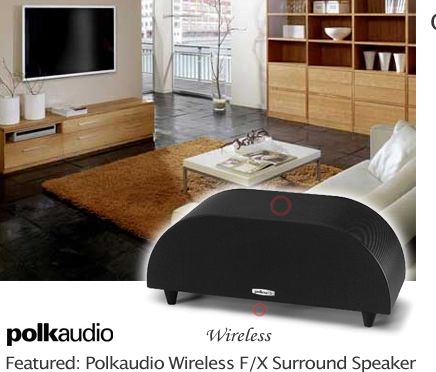 Wireless Surround Speaker System (includes wireless transmitter)